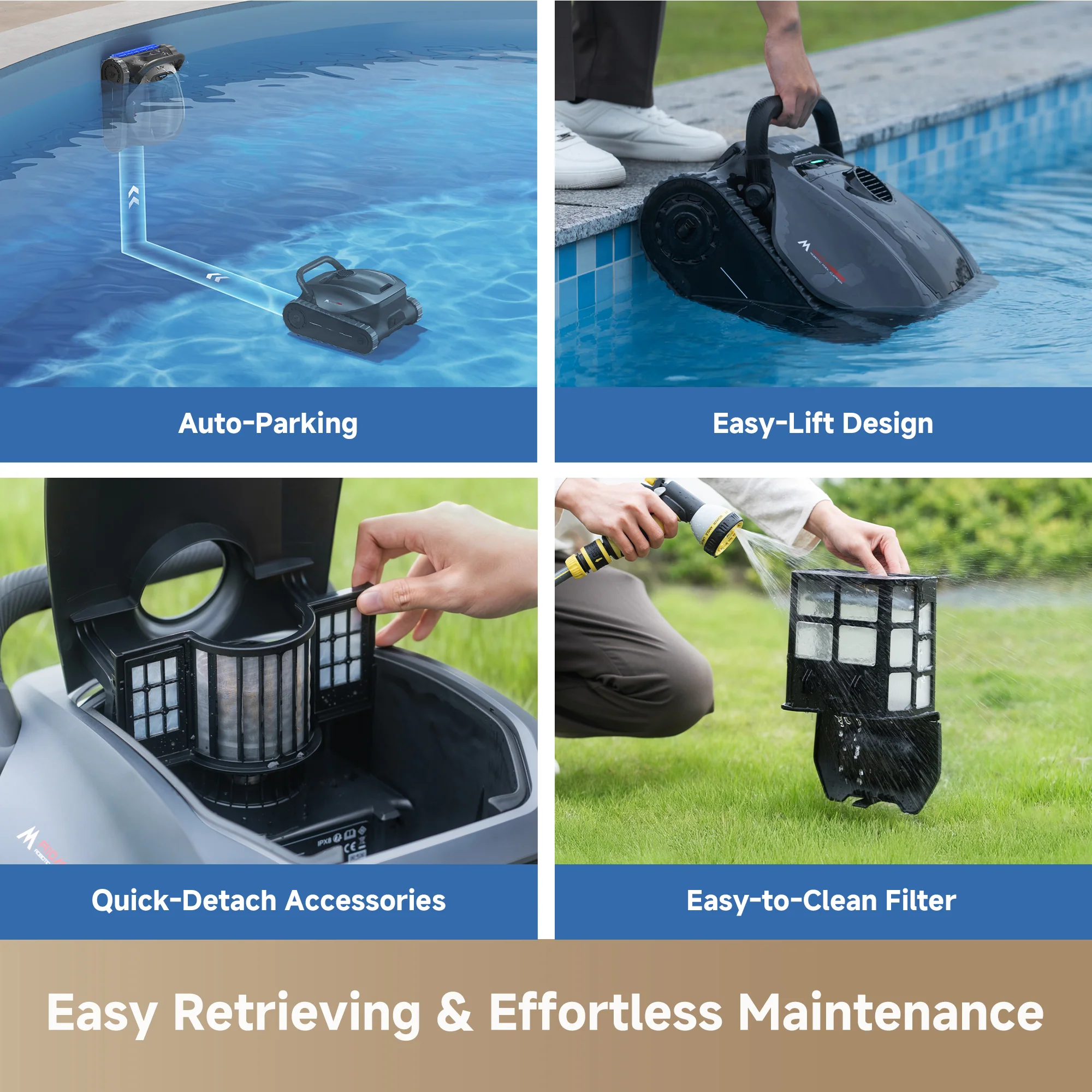 MOVA Diver A10 Robotic Pool Cleaner - Image 10