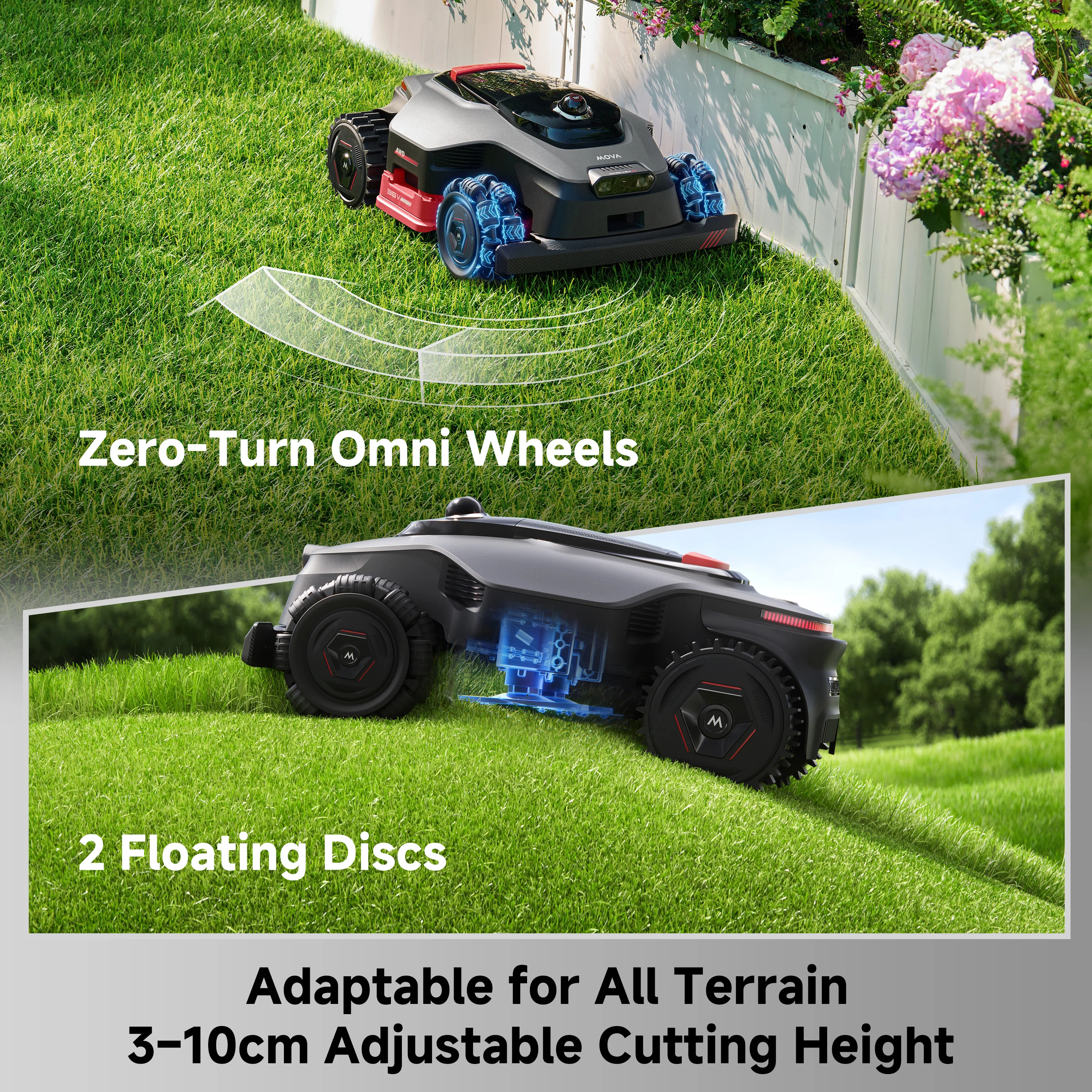 MOVA Lidax Ultra 3000 AWD Robotic Lawn Mower - Image 11