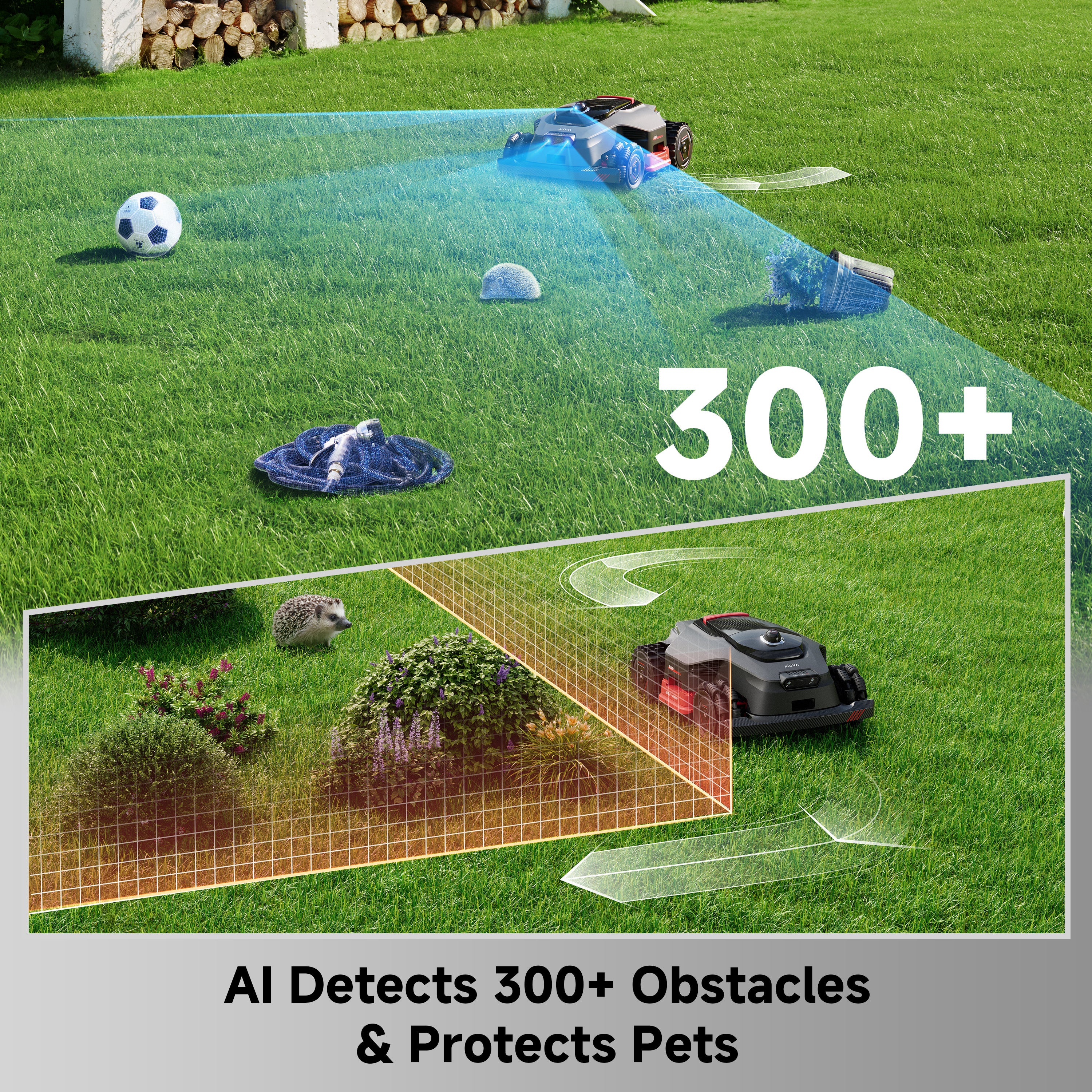 MOVA Lidax Ultra 3000 AWD Robotic Lawn Mower - Image 9