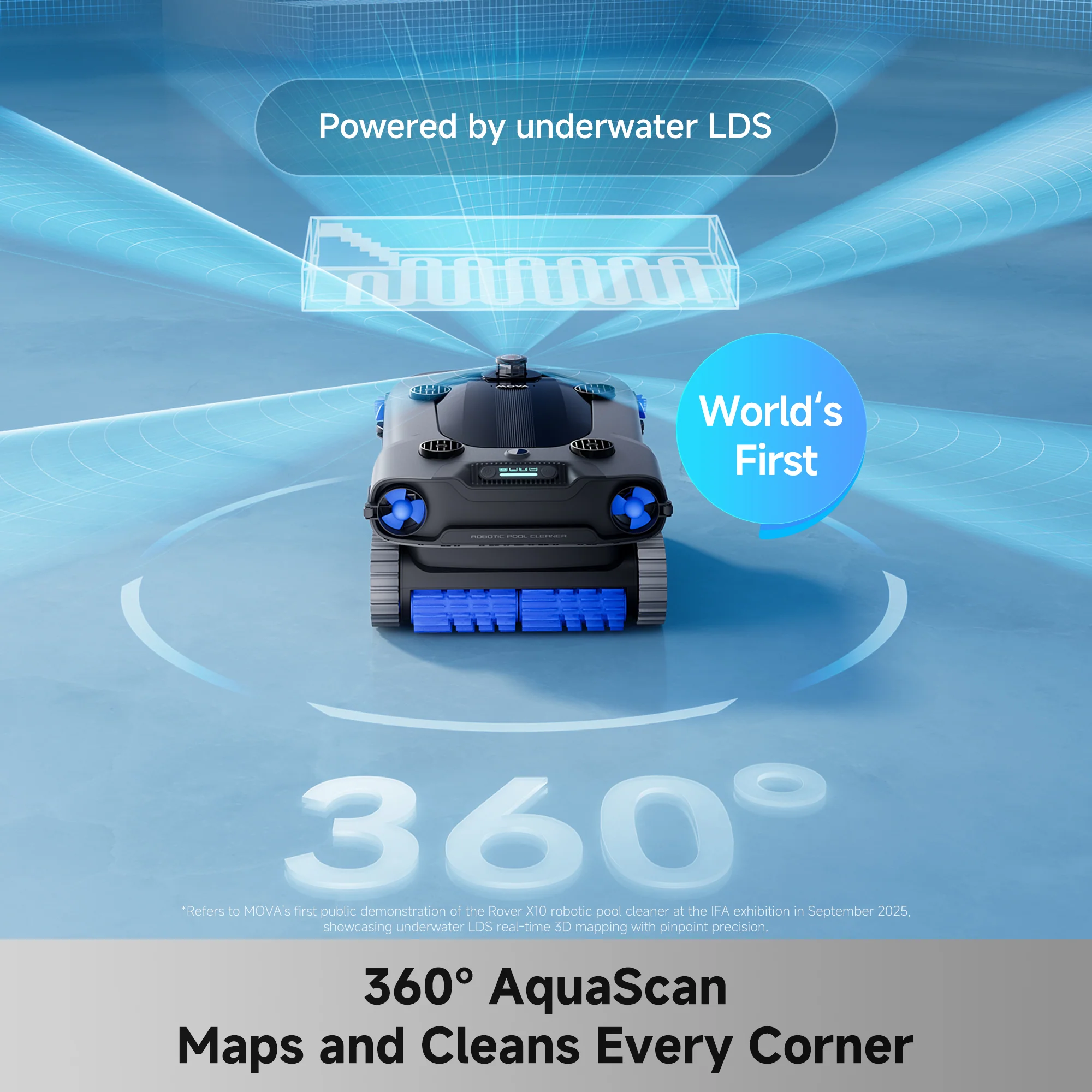 MOVA Rover X10 Robotic Pool Cleaner - Image 4